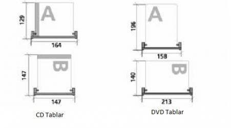 alpha Tablar zum Aufstellen