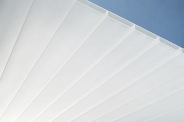 Plexiglas® SDP 16-64 weiß resist NO DROP AAA, 980 mm breit 