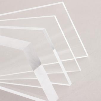 Acrylglas Tafel gegossen farblos 